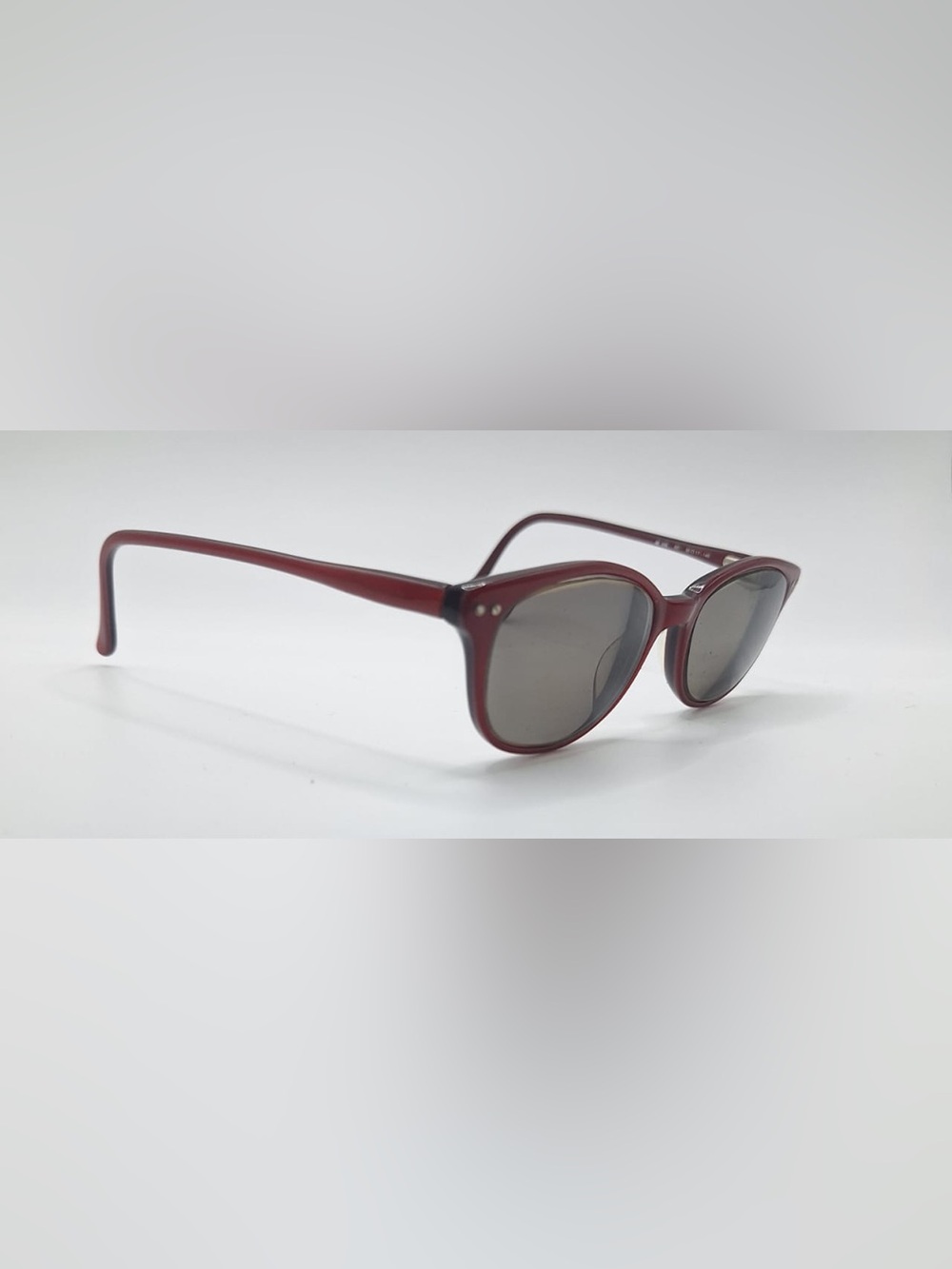 Adrienne Vittadini AV556 Red Oval Sunglasses Frames Only